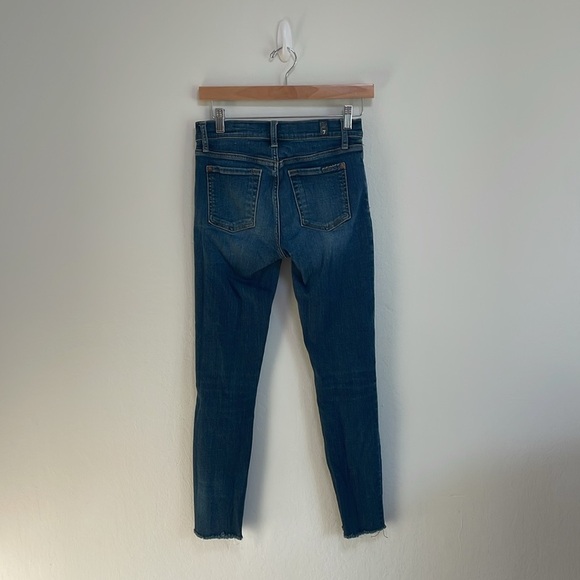 7 For All Mankind Super Skinny Jeans The Ankle Jeans Size 26 - Picture 5 of 6